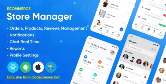 Store Manager - React Native Application For Wordpress Woocomerce Apps