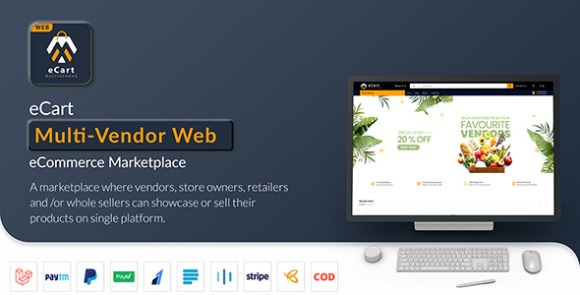 eCart Web Multi Vendor eCommerce Marketplace Nulled Script