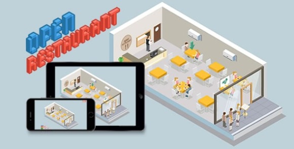 Open Restaurant HTML5 Game