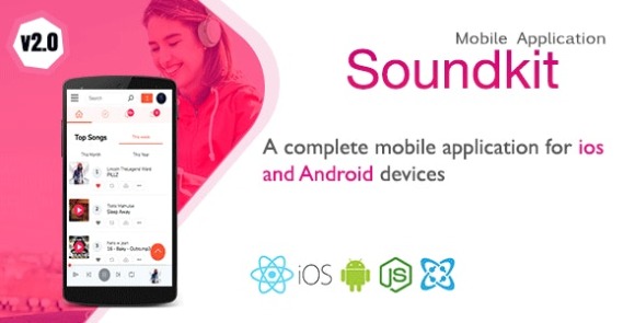 Soundkit Mobile Application for Ios and Android App Source Code