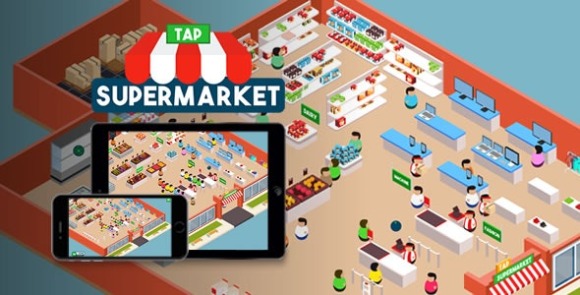 Tap Supermarket HTML5 Game Source Code
