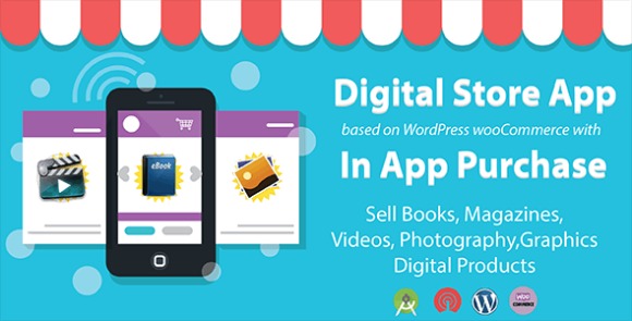 DigiStore In App Purchase with Woocommerce App Source Code