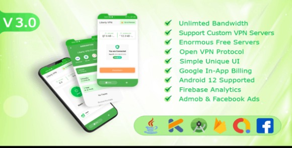 Liberty VPN Free and Unlimited VPN Service App Source (1)