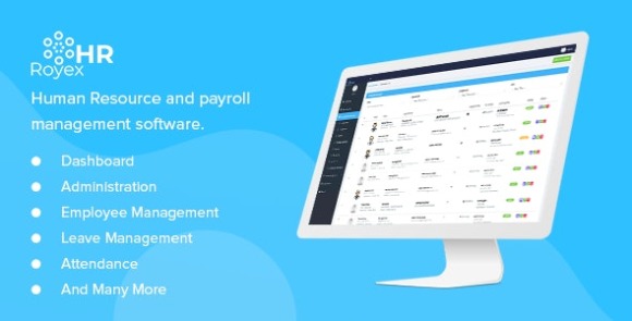 Royex HR and Payroll Management Software PHP Script