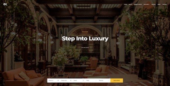Luxex The Hotel HTML Template