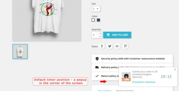 Cart Countdown Module for PrestaShop