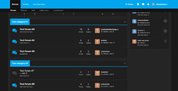 Invision Community Abstract Theme
