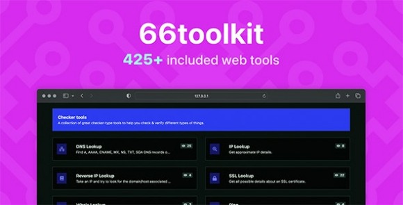 66toolkit Ultimate Web Tools System SaaS Nulled PHP Script