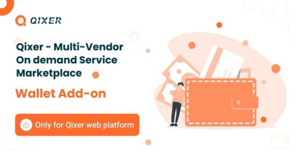 Digital Wallet Addon Qixer Service Marketplace and Service Finder Module