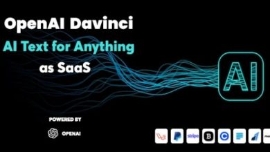 OpenAI Davinci AI Writing Assistant and Content Creator as SaaS