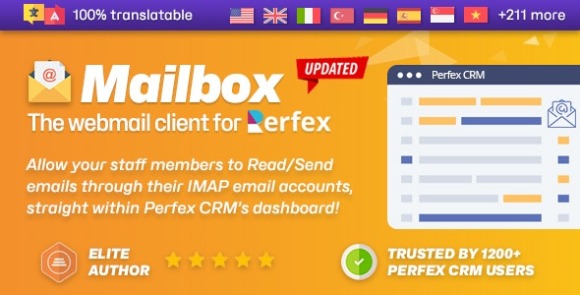 Mailbox Webmail based Email Client Module for Perfex CRM