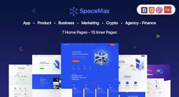 SpaceMax Multipurpose HTML Template