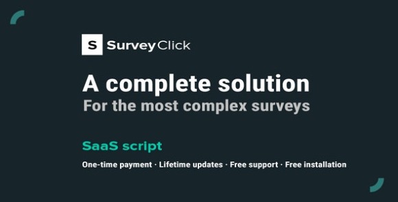 SurveyClick SaaS Survey Builder PHP Script