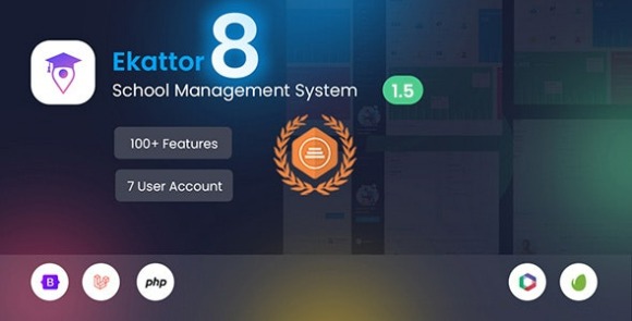 Ekattor 8 School Management SaaS Nulled