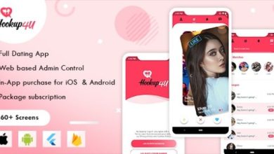 Hookup4u Complete Flutter Based Dating App with Admin