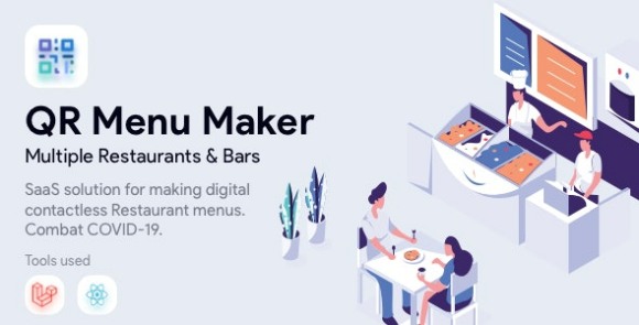 QR Menu Maker SaaS Contactless QR Restaurant Menus Script