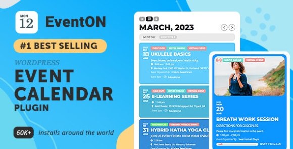 EventON WordPress Virtual Event Calendar Plugin