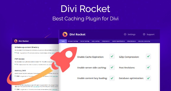 Divi Rocket WordPress Plugin