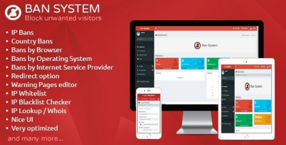 Ban System Block Unwanted Visitors Script