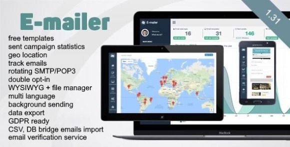 E-mailer Newsletter and Mailing System Script
