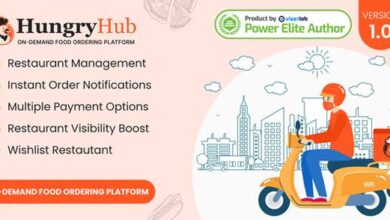 HungryHub On Demand Food Ordering Platform Nulled Script