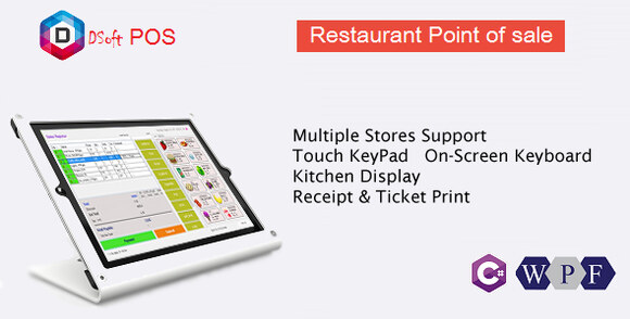 Restaurant POS Restaurant Point of Sale WPF Application