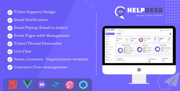 HelpDesk Pro Comprehensive Online Ticketing and Support Management