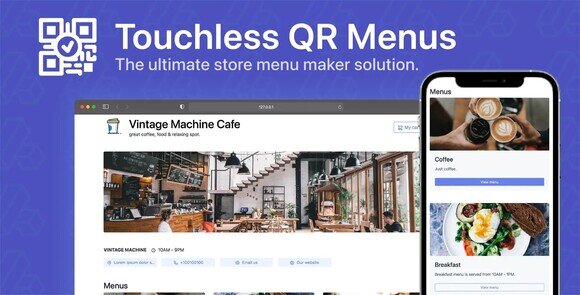 66qrmenu Touchless QR Code Menus Nulled Script