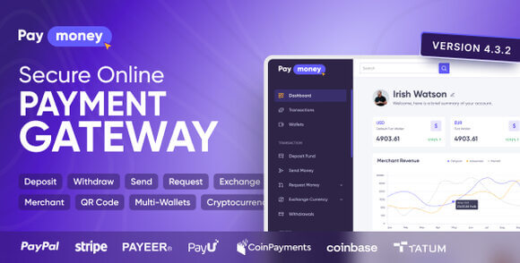 PayMoney Secure Online Payment Gateway Nulled Script