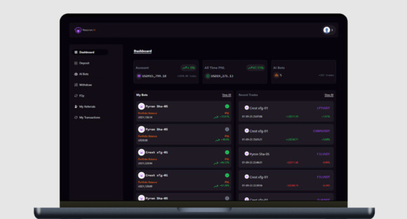 Rescron AI Trading Platform Nulled Script