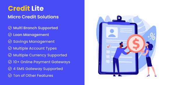 Credit Lite Multi Branch Loan and Savings Management System Nulled