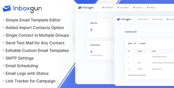 InboxGun Email Marketing Application PHP Script