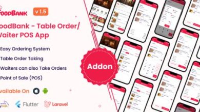 FoodBank Table Order Waiter Point of Sale POS App Source