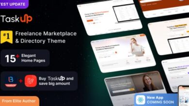 Taskup Laravel Freelance Marketplace and Service Finder Script