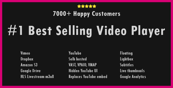 Elite Video Player WordPress Plugin