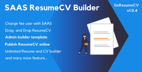 GoResumeCV SAAS Resume Builder Online Script