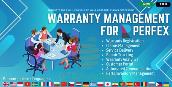 Warranty Management Module for Perfex CRM Addon