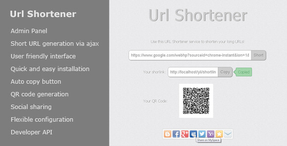 URL Shortener Script