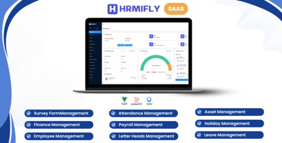 Hrmifly SaaS Complete Payroll And HR Management System HRM