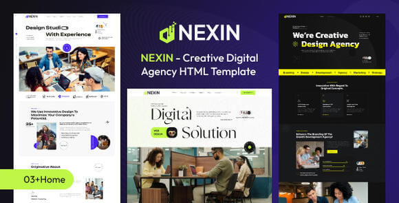 Nexin Digital Agency HTML Template