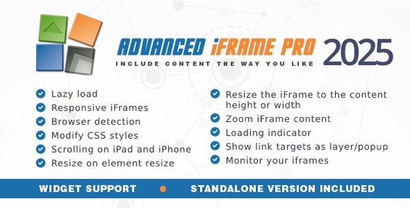 Advanced iFrame Pro WordPress Plugin