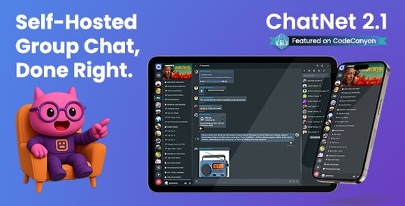 ChatNet PHP Chat Room and Private Chat Script