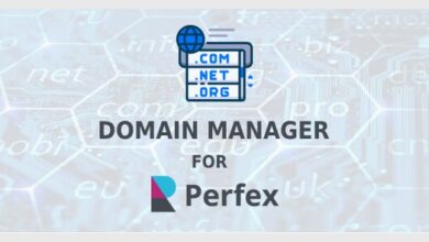 Domain Manager for Perfex CRM Module