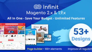 Infinit Multipurpose Responsive Magento 2 and 1 Theme