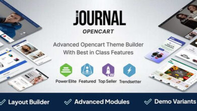 Journal Advanced Opencart Theme Builder