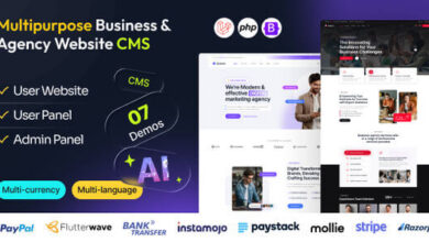 Quland Multipurpose Business and Agency Laravel Website CMS