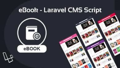eBook Laravel CMS Script